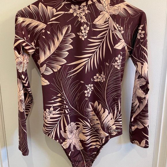 Rhythm. Other - Rhythm Long Sleve Mahina Surf Suit in Coco